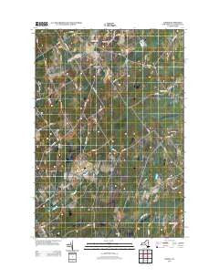 Lisbon New York Historical topographic map, 1:24000 scale, 7.5 X 7.5 Minute, Year 2013