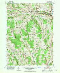 Lisle New York Historical topographic map, 1:24000 scale, 7.5 X 7.5 Minute, Year 1949