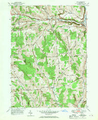 Lisle New York Historical topographic map, 1:24000 scale, 7.5 X 7.5 Minute, Year 1949