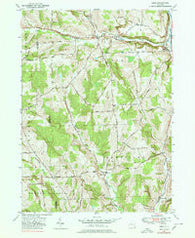 Lisle New York Historical topographic map, 1:24000 scale, 7.5 X 7.5 Minute, Year 1949