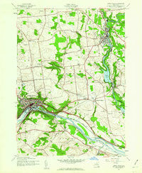 Little Falls New York Historical topographic map, 1:24000 scale, 7.5 X 7.5 Minute, Year 1943