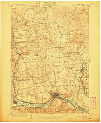 Little Falls New York Historical topographic map, 1:62500 scale, 15 X 15 Minute, Year 1903