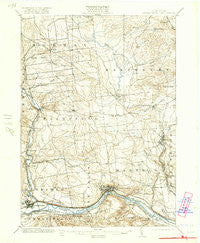 Little Falls New York Historical topographic map, 1:62500 scale, 15 X 15 Minute, Year 1903