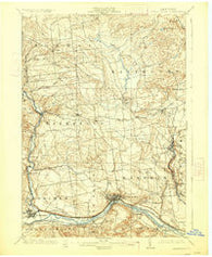 Little Falls New York Historical topographic map, 1:62500 scale, 15 X 15 Minute, Year 1903
