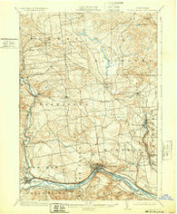 Little Falls New York Historical topographic map, 1:62500 scale, 15 X 15 Minute, Year 1903