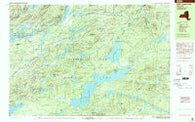 Little Tupper Lake New York Historical topographic map, 1:25000 scale, 7.5 X 15 Minute, Year 1999