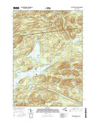 Little Tupper Lake New York Current topographic map, 1:24000 scale, 7.5 X 7.5 Minute, Year 2016