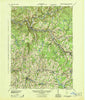 Livingston Manor New York Historical topographic map, 1:62500 scale, 15 X 15 Minute, Year 1944