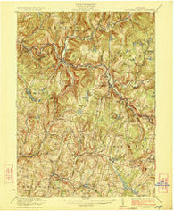 Livingston Manor New York Historical topographic map, 1:62500 scale, 15 X 15 Minute, Year 1923
