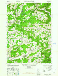Livingstonville New York Historical topographic map, 1:24000 scale, 7.5 X 7.5 Minute, Year 1962