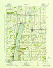 Livonia New York Historical topographic map, 1:31680 scale, 7.5 X 7.5 Minute, Year 1942