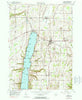 Livonia New York Historical topographic map, 1:24000 scale, 7.5 X 7.5 Minute, Year 1951