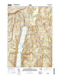 Livonia New York Current topographic map, 1:24000 scale, 7.5 X 7.5 Minute, Year 2016