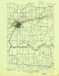Lockport New York Historical topographic map, 1:62500 scale, 15 X 15 Minute, Year 1902