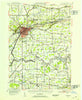 Lockport New York Historical topographic map, 1:62500 scale, 15 X 15 Minute, Year 1948