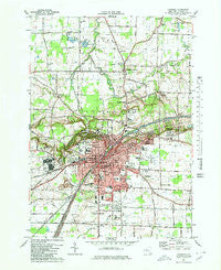 Lockport New York Historical topographic map, 1:25000 scale, 7.5 X 7.5 Minute, Year 1980