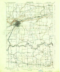 Lockport New York Historical topographic map, 1:62500 scale, 15 X 15 Minute, Year 1902
