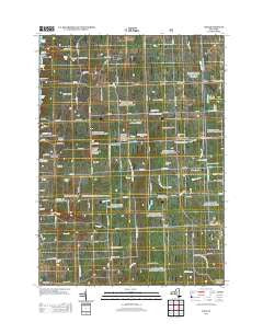 Lodi New York Historical topographic map, 1:24000 scale, 7.5 X 7.5 Minute, Year 2013