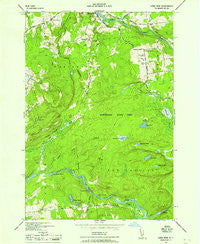 Long Bow New York Historical topographic map, 1:24000 scale, 7.5 X 7.5 Minute, Year 1942