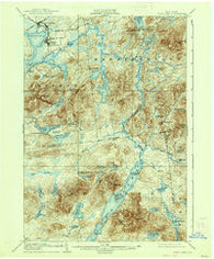 Long Lake New York Historical topographic map, 1:62500 scale, 15 X 15 Minute, Year 1904