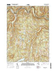 Long Eddy New York Current topographic map, 1:24000 scale, 7.5 X 7.5 Minute, Year 2016