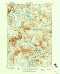 Loon Lake New York Historical topographic map, 1:62500 scale, 15 X 15 Minute, Year 1906