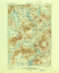 Loon Lake New York Historical topographic map, 1:62500 scale, 15 X 15 Minute, Year 1908