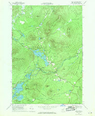 Loon Lake New York Historical topographic map, 1:24000 scale, 7.5 X 7.5 Minute, Year 1968