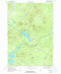 Loon Lake New York Historical topographic map, 1:24000 scale, 7.5 X 7.5 Minute, Year 1968