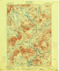 Loon Lake New York Historical topographic map, 1:62500 scale, 15 X 15 Minute, Year 1908