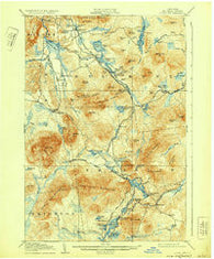 Loon Lake New York Historical topographic map, 1:62500 scale, 15 X 15 Minute, Year 1908