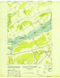 Louisville New York Historical topographic map, 1:24000 scale, 7.5 X 7.5 Minute, Year 1946
