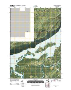 Louisville New York Historical topographic map, 1:24000 scale, 7.5 X 7.5 Minute, Year 2011