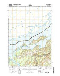 Louisville New York Current topographic map, 1:24000 scale, 7.5 X 7.5 Minute, Year 2016