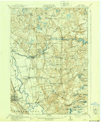 Lowville New York Historical topographic map, 1:62500 scale, 15 X 15 Minute, Year 1913