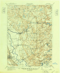 Lowville New York Historical topographic map, 1:62500 scale, 15 X 15 Minute, Year 1913