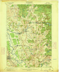 Lowville New York Historical topographic map, 1:62500 scale, 15 X 15 Minute, Year 1913