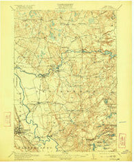 Lowville New York Historical topographic map, 1:62500 scale, 15 X 15 Minute, Year 1913