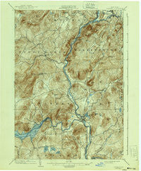 Luzerne New York Historical topographic map, 1:62500 scale, 15 X 15 Minute, Year 1903