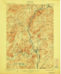 Luzerne New York Historical topographic map, 1:62500 scale, 15 X 15 Minute, Year 1903