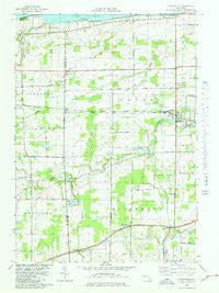 Lyndonville New York Historical topographic map, 1:25000 scale, 7.5 X 7.5 Minute, Year 1979
