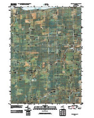 Lyndonville New York Historical topographic map, 1:24000 scale, 7.5 X 7.5 Minute, Year 2010