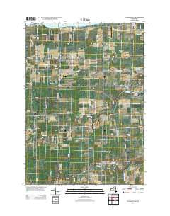 Lyndonville New York Historical topographic map, 1:24000 scale, 7.5 X 7.5 Minute, Year 2013