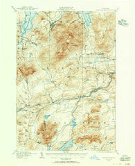 Lyon Mountain New York Historical topographic map, 1:62500 scale, 15 X 15 Minute, Year 1911