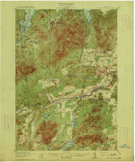 Lyon Mountain New York Historical topographic map, 1:62500 scale, 15 X 15 Minute, Year 1913