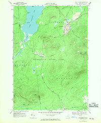 Lyon Mountain New York Historical topographic map, 1:24000 scale, 7.5 X 7.5 Minute, Year 1968