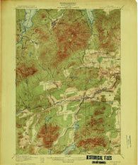 Lyon Mountain New York Historical topographic map, 1:62500 scale, 15 X 15 Minute, Year 1931