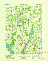 Lysander New York Historical topographic map, 1:31680 scale, 7.5 X 7.5 Minute, Year 1943