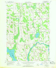 Lysander New York Historical topographic map, 1:24000 scale, 7.5 X 7.5 Minute, Year 1955
