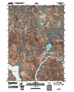 Lysander New York Historical topographic map, 1:24000 scale, 7.5 X 7.5 Minute, Year 2010